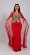 Stunning Red Evening Gown