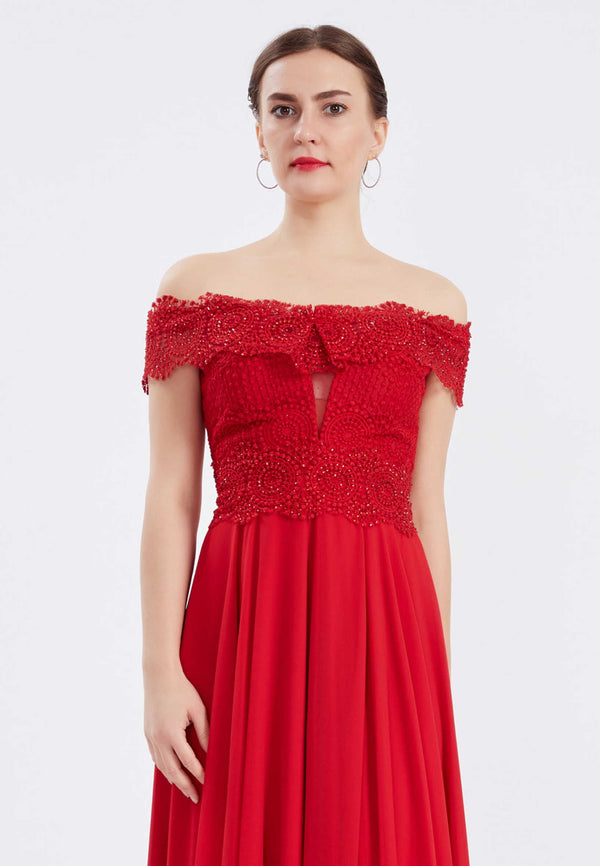 Red stunning Party Dress
