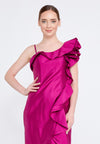 Stunning Magenta Evening Dress