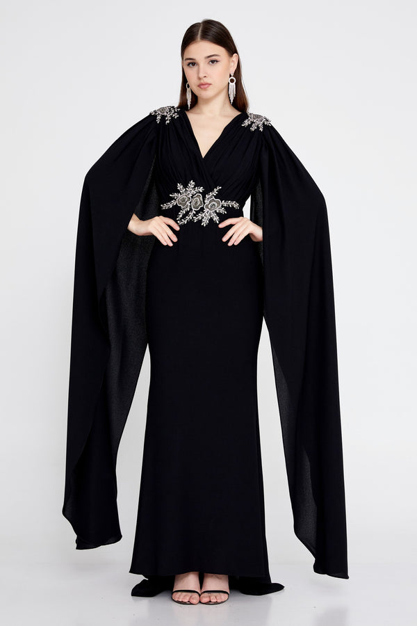 Royal Blue/Black Dress