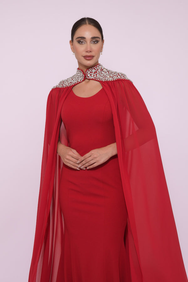 Royal Cape Dress