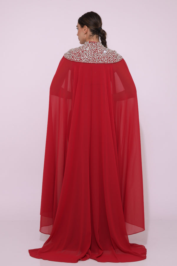 Royal Cape Dress