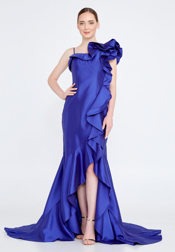 Stunning Magenta Evening Dress